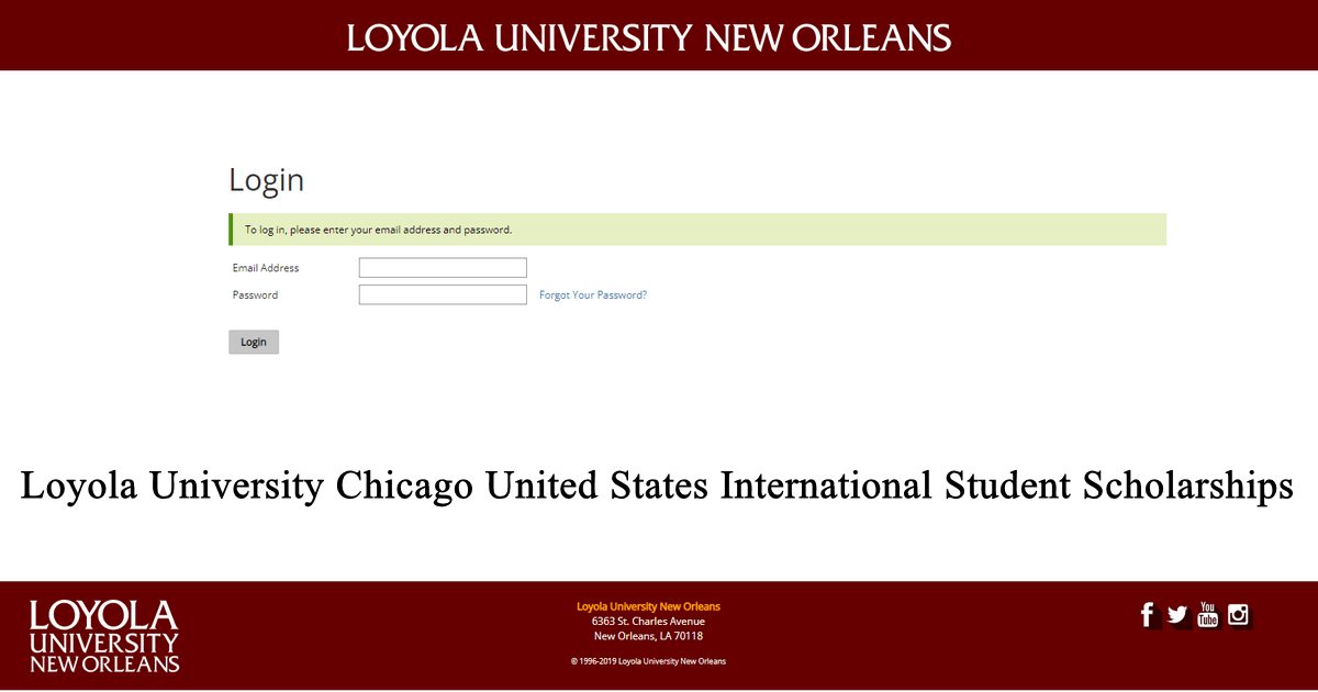 Loyola University Student Scholarships