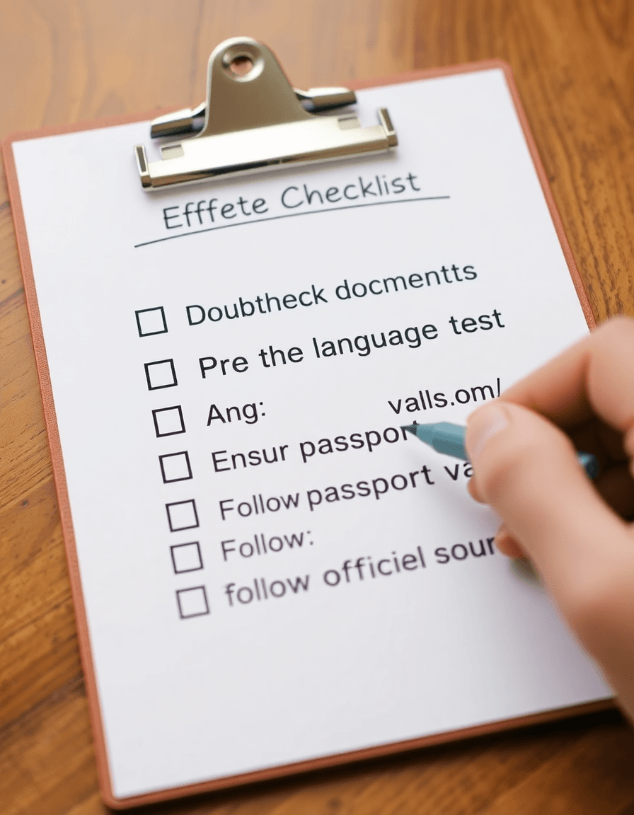 Final Tips for a Successful Application