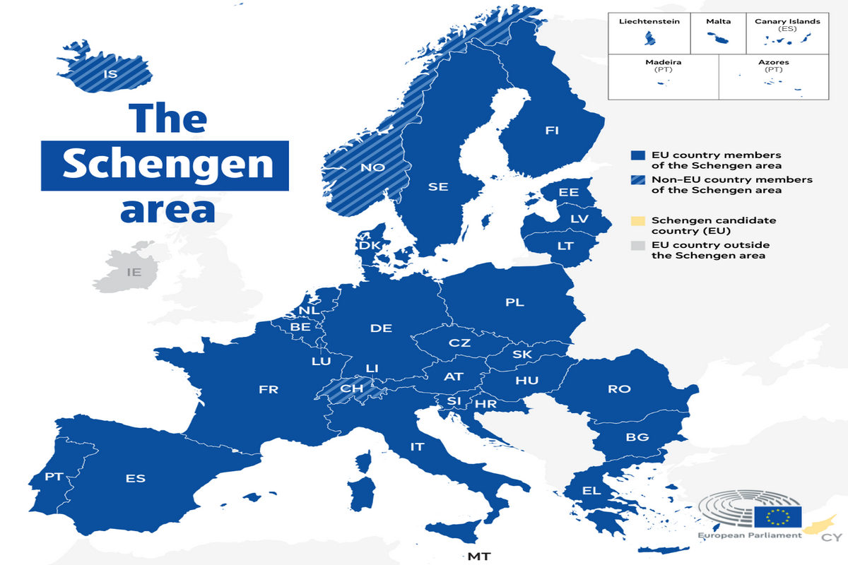 Schengen Area Countries
