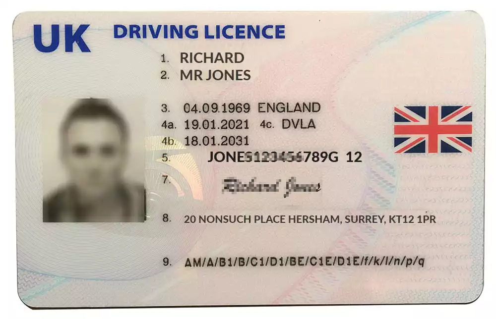 dvla driving license uk